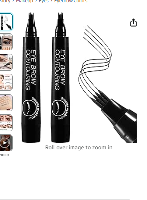 2 Pcs Eyebrow Pencil, Eyebrow